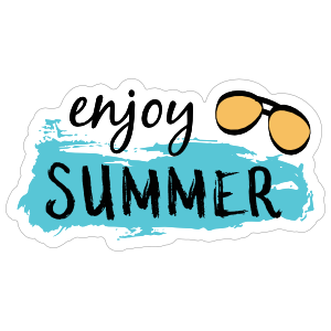 Enjoy Summer Sticker